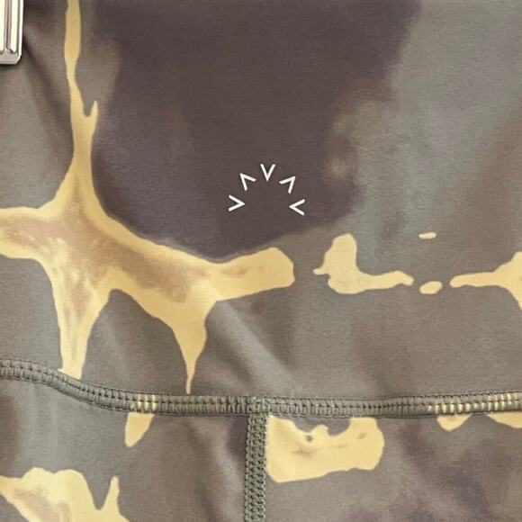 Varley Luna Legging in Golden Tie Dye Mid-Rise Waist Yoga Active Size Small - Picture 5 of 7